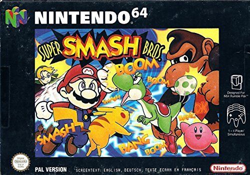 Los mejores juegos de los 90 - Super Smash Bros N64
