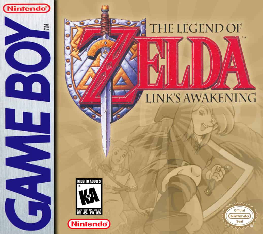 Los mejores juegos de los 90 - The Legend Of Zelda Game Boy