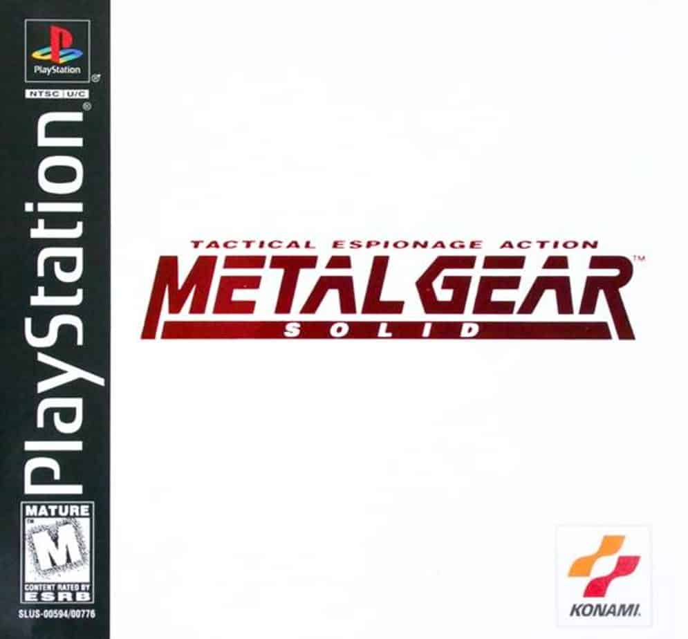 Los mejores juegos de los 90 - Metal Gear Solid