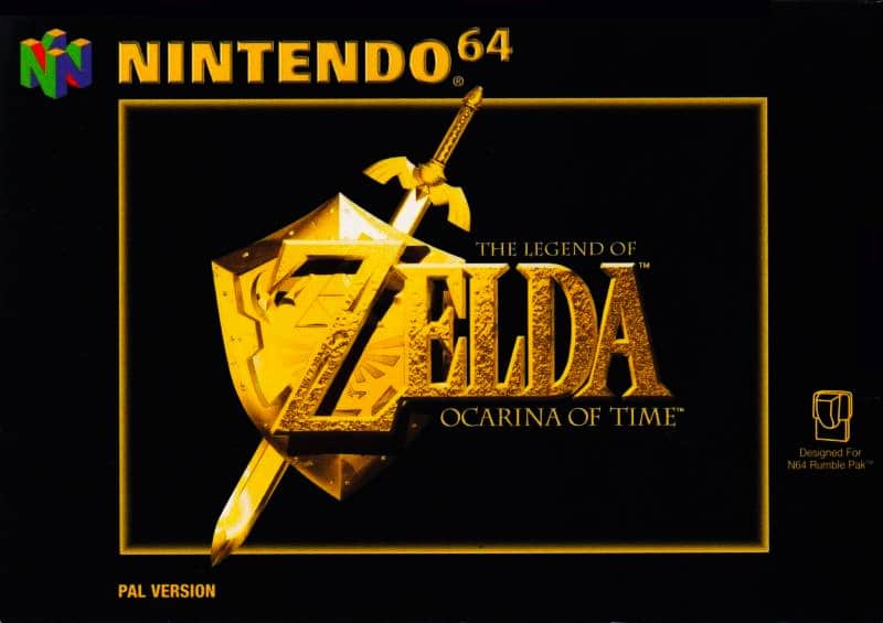 Los mejores juegos de los 90 - Ocarina Of Time N64