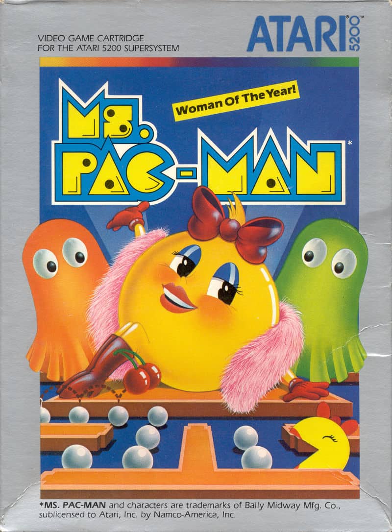 Los mejores juegos de Atari 5200 - Ms Pac Man