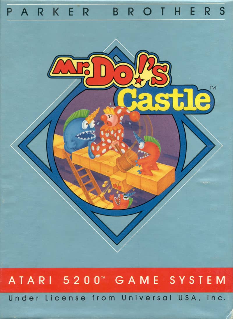 Los mejores juegos de Atari 5200 - Mr Do's Castle