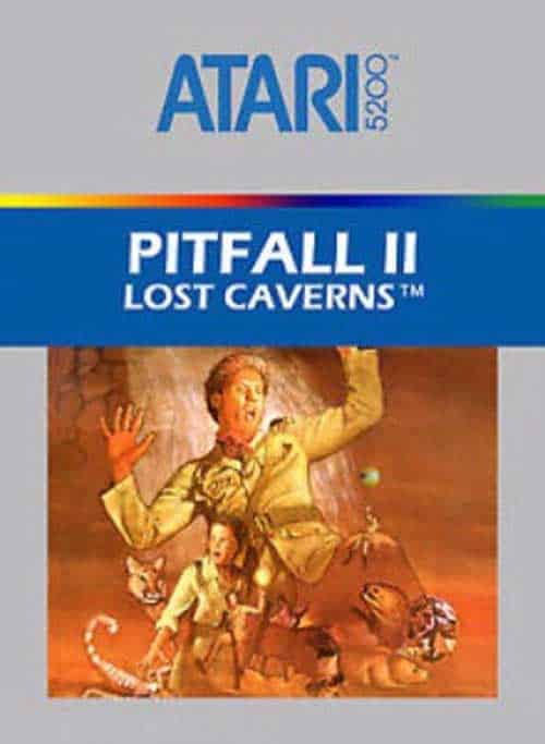 Los mejores juegos de Atari 5200 - Pitfall 2: Lost Caverns
