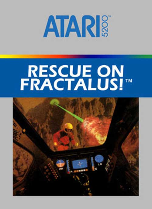 Los mejores juegos de Atari 5200 - ¡Rescate en Fractalus!