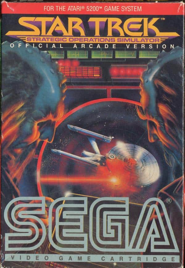 Los mejores juegos de Atari 5200 - Simulador de operaciones estratégicas de Star Trek