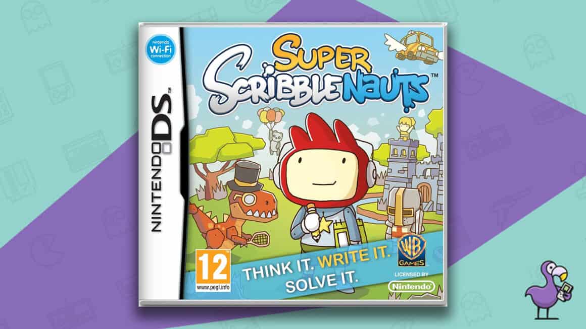 Los mejores juegos de Nintendo DS - Super Scribblenauts Game Case