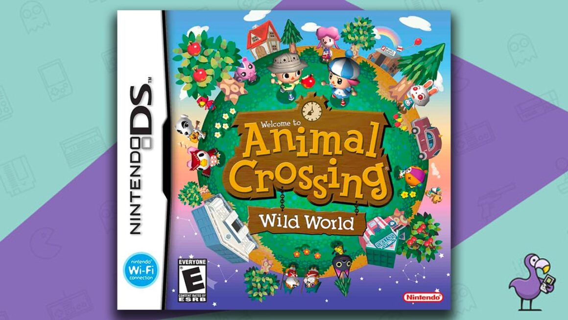 Los mejores juegos de Nintendo DS: carátula del juego Animal Crossing Wild World