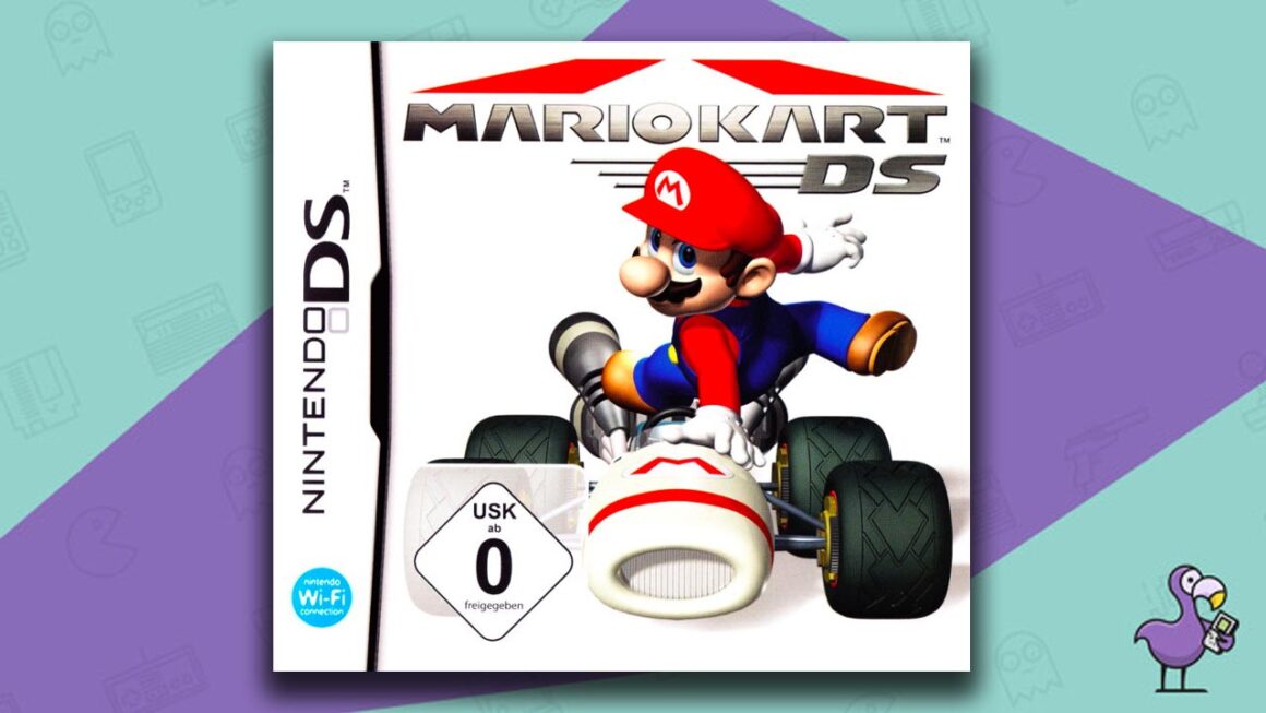 Los mejores juegos de Nintendo DS: carátula del juego Mario Kart DS
