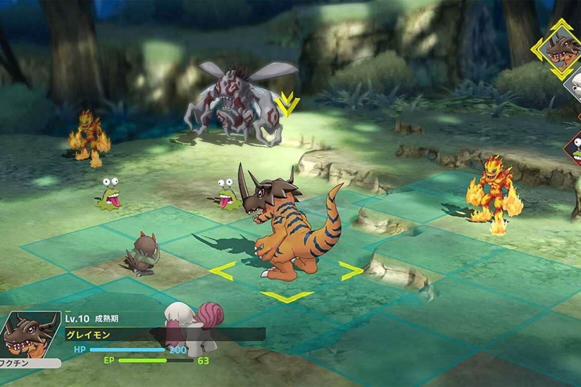 Modo RPG Battle en Digimon Survive