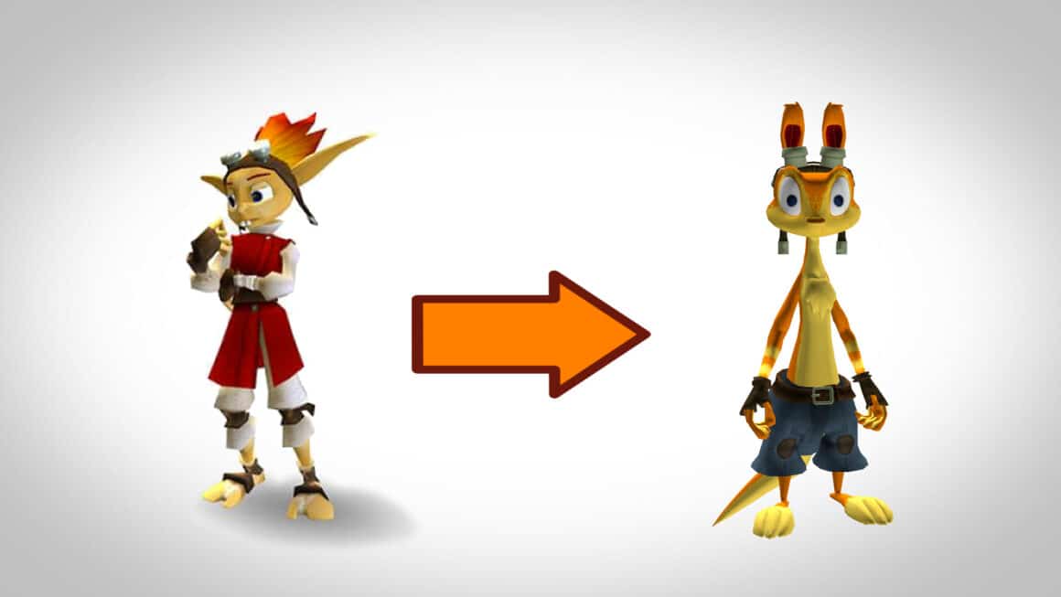 Jak an Daxter - Cómo Daxter se convirtió en un Ottsel