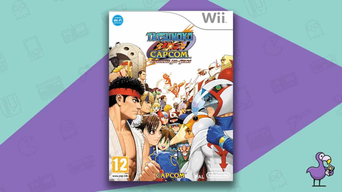 Los mejores juegos de Nintendo Wii - Tatsunoko vs Capcom: Estuche de juego Ultimate All Stars