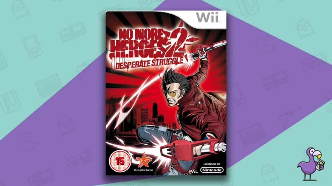 Los mejores juegos de Nintendo Wii - No More Heroes 2: Estuche de juego Desperate Struggle