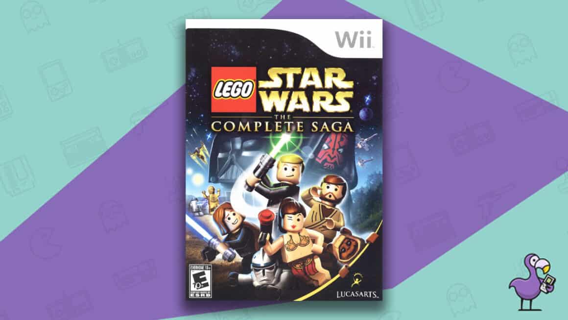 Los mejores juegos de Nintendo Wii: caja del juego LEGO Star Wars: The Complete Saga