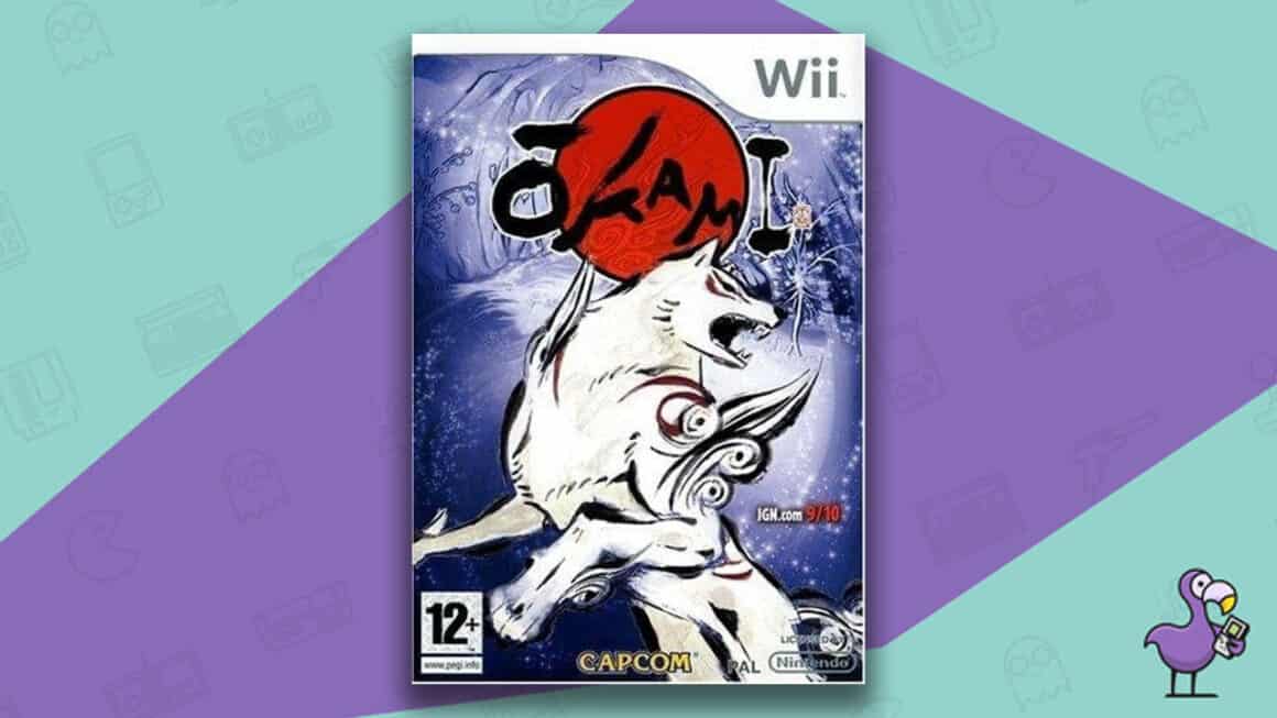 Los mejores juegos de Nintendo Wii - Ōkami Game Case