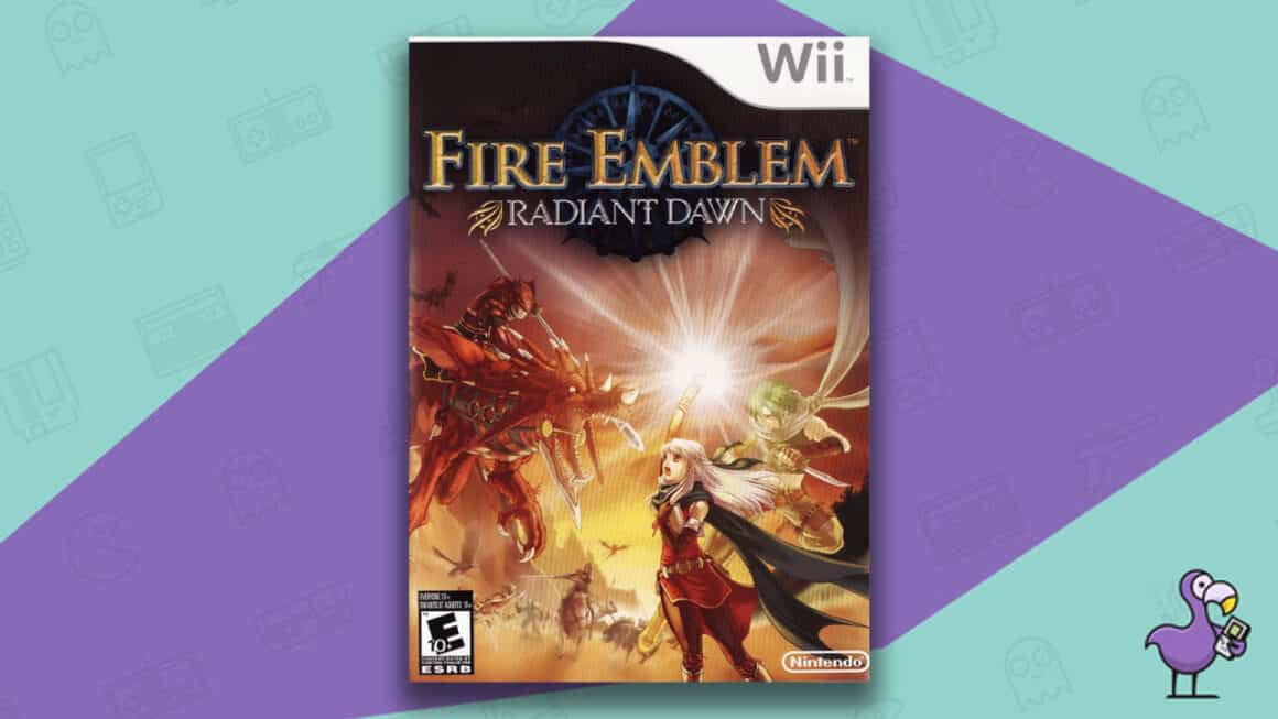 Los mejores juegos de Nintendo Wii - Fire Emblem: Radiant Dawn game case