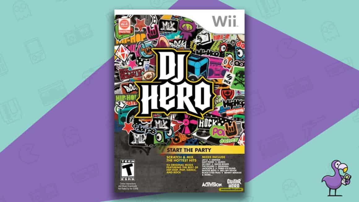 Los mejores juegos de Nintendo Wii - Estuche de juego DJ Hero