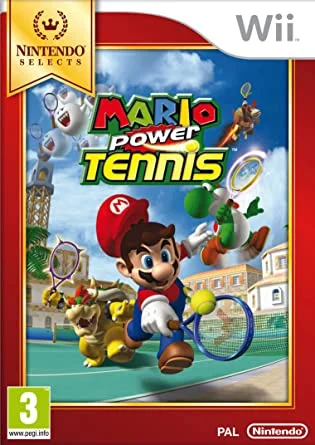 Los mejores juegos de Nintendo Wii - Mario Power Tennis