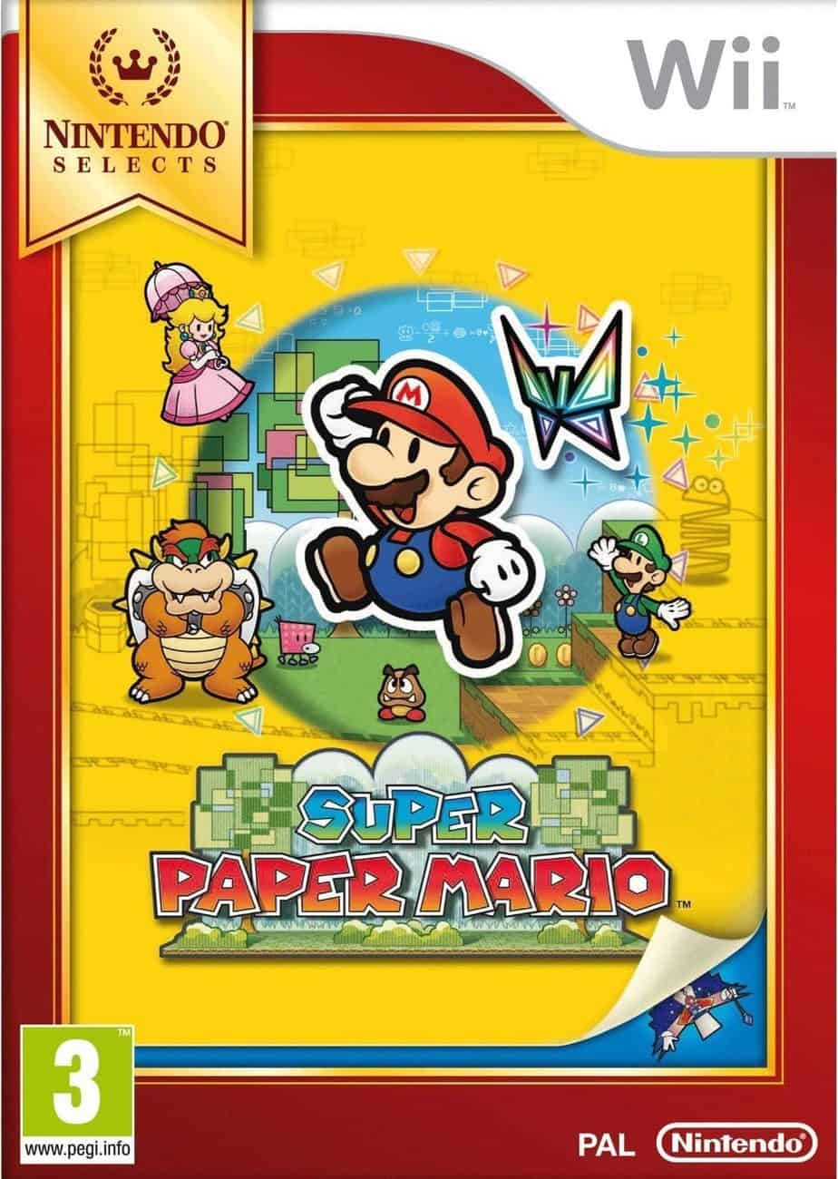 Los mejores juegos de Nintendo Wii - Super Paper Mario