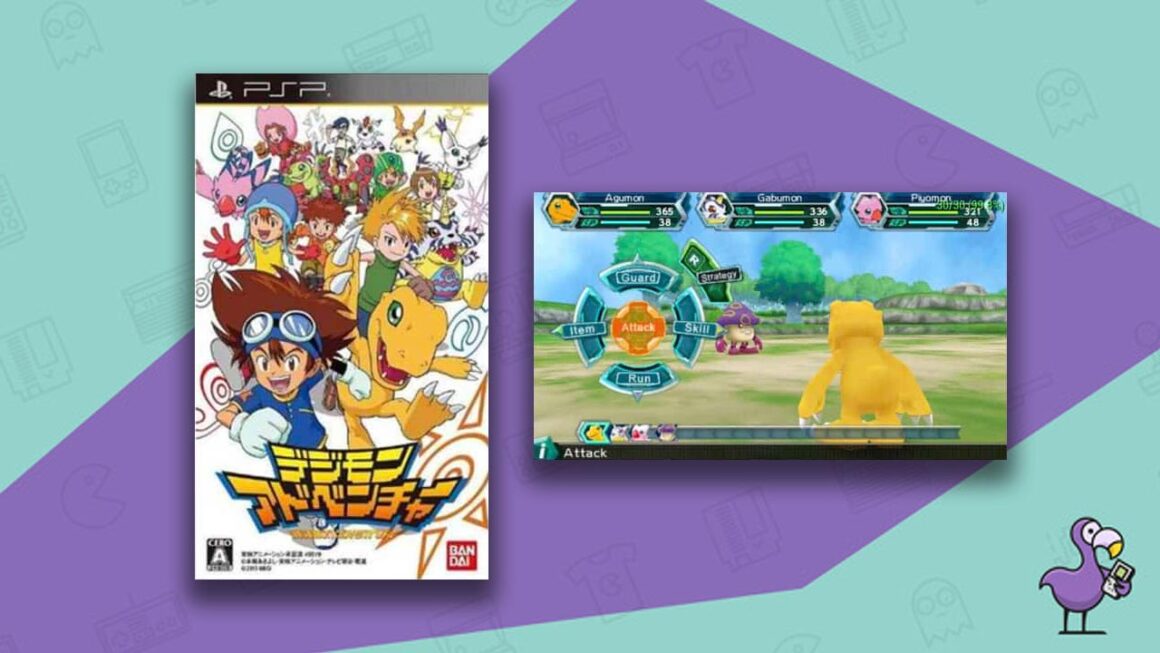 Los mejores juegos de Digimon: juego de Digimon Adventure PSP