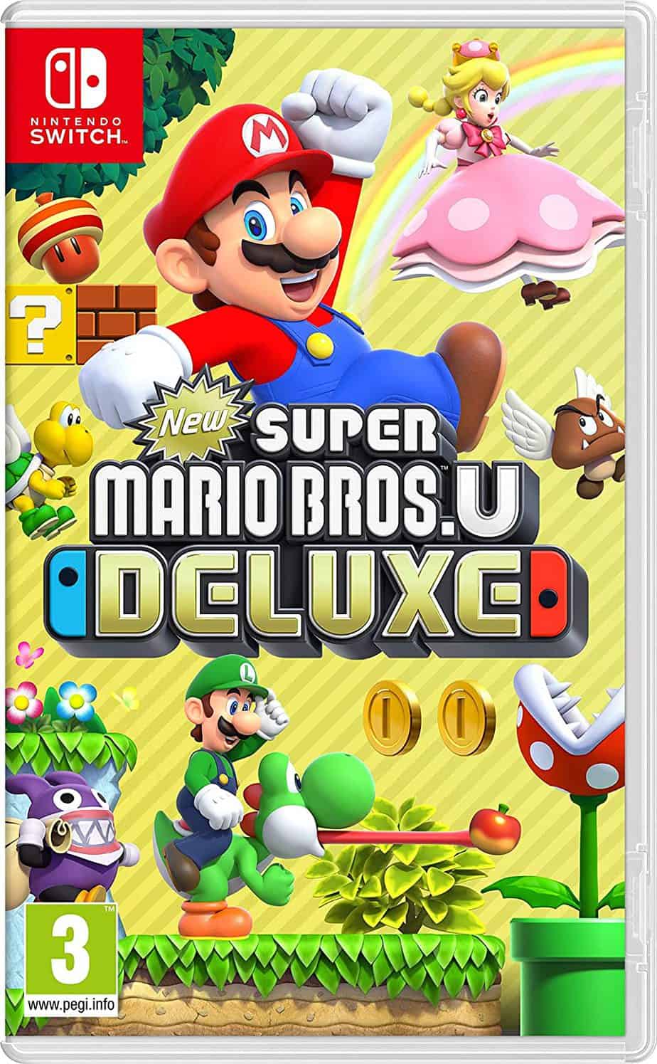 Los mejores juegos multijugador de Mario - New Super Mario Bros U Deluxe