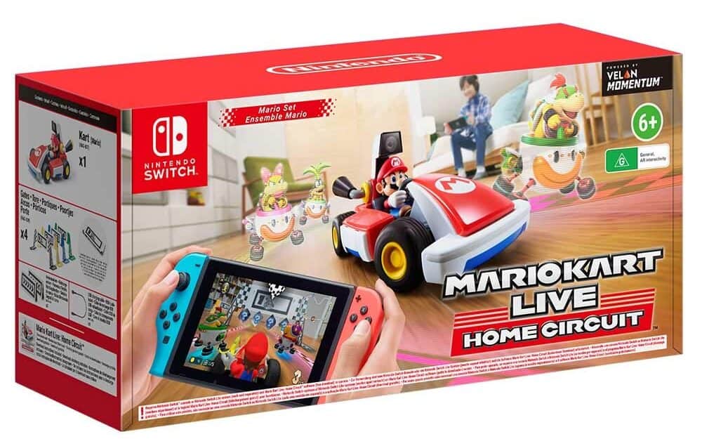 Los mejores juegos multijugador de Mario - Mario Kart Live Home Circuit