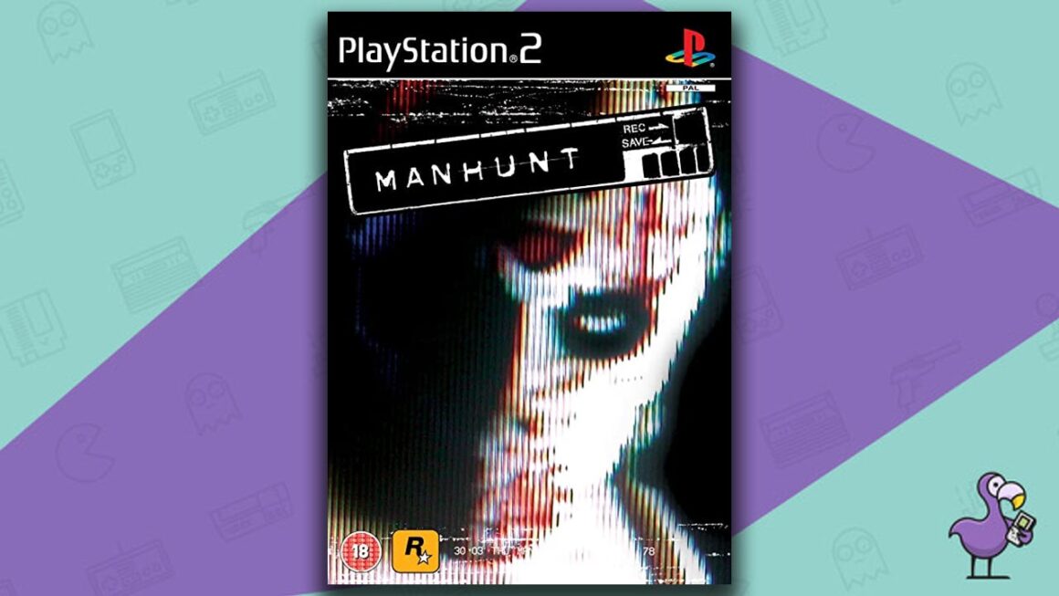 mejores juegos de ps2 - carátula del juego manhunt