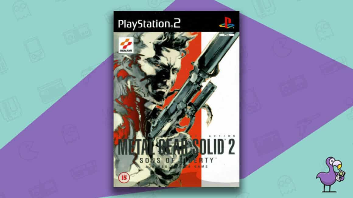 Los mejores juegos de PS2 - Metal Gear Solid 2: Carátula del juego Sons of Liberty