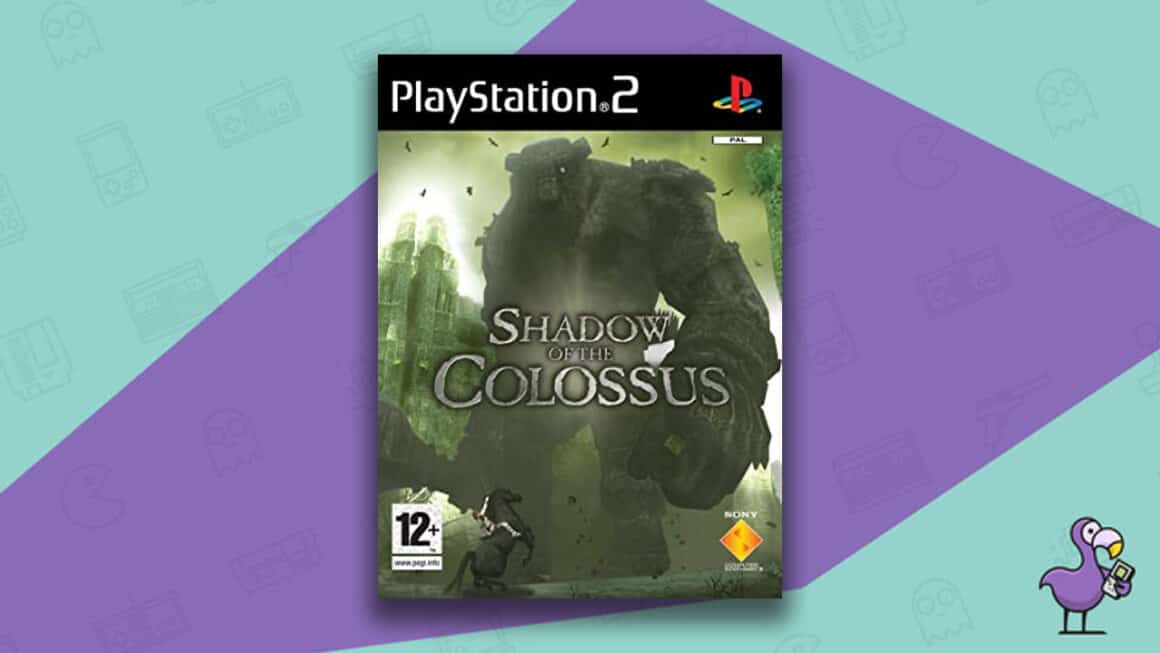 Los mejores juegos de PS2: portada de la caja del juego Shadow of the Colossus