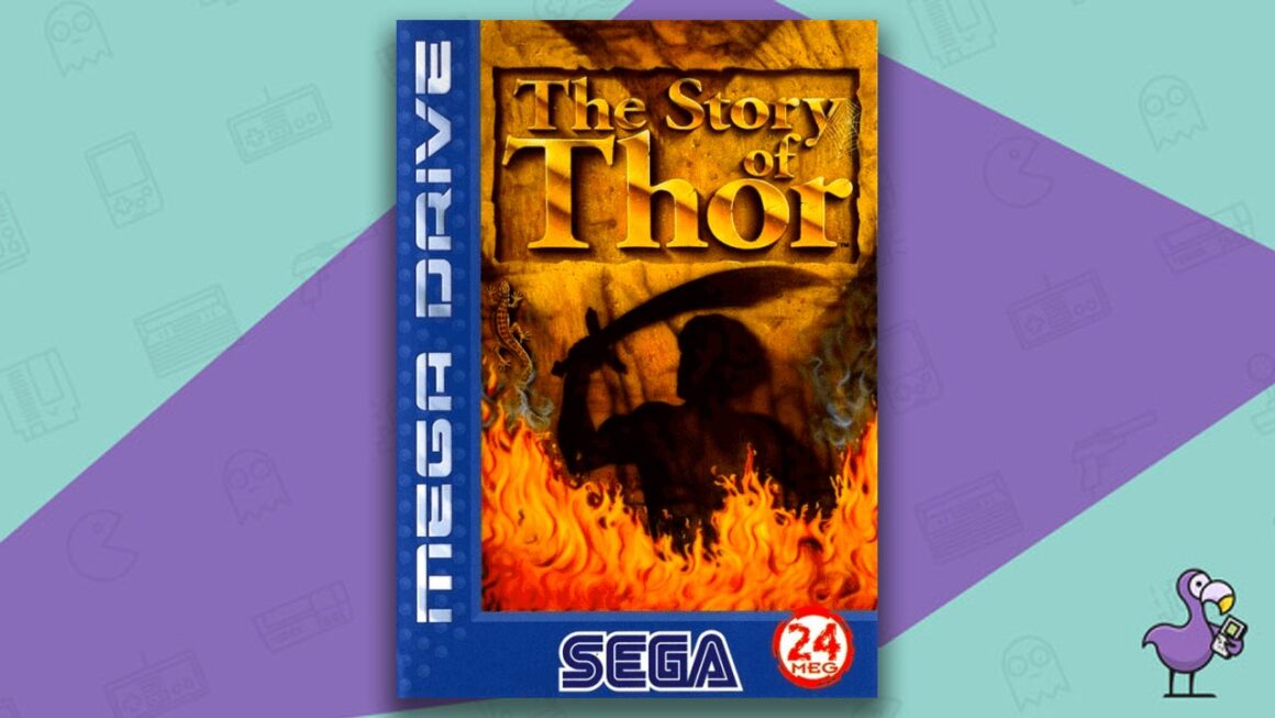 Los mejores juegos de Sega Mega Drive: la portada del juego The Story Of Thor
