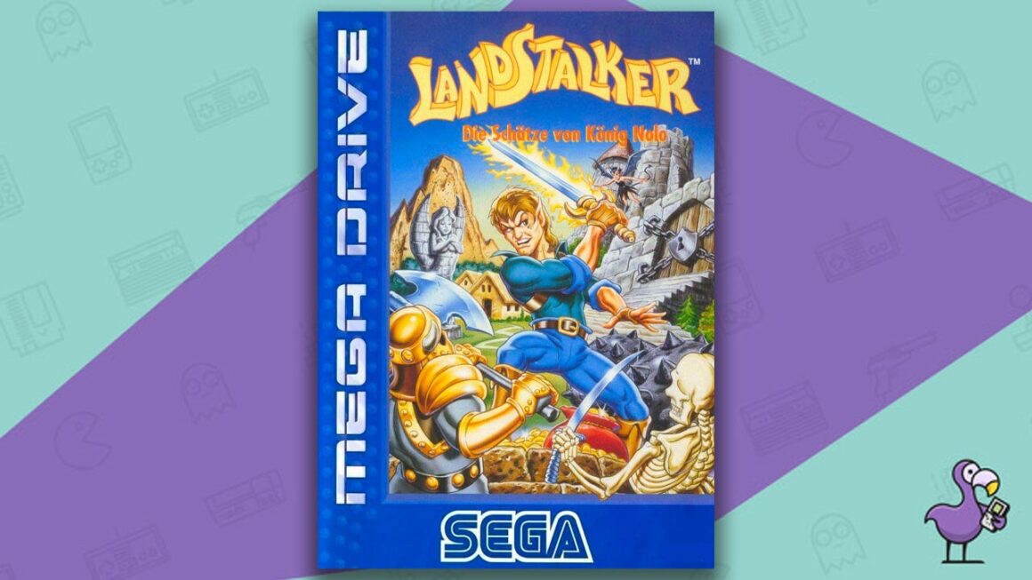 Los mejores juegos de Sega Mega Drive: portada del juego Landstalker