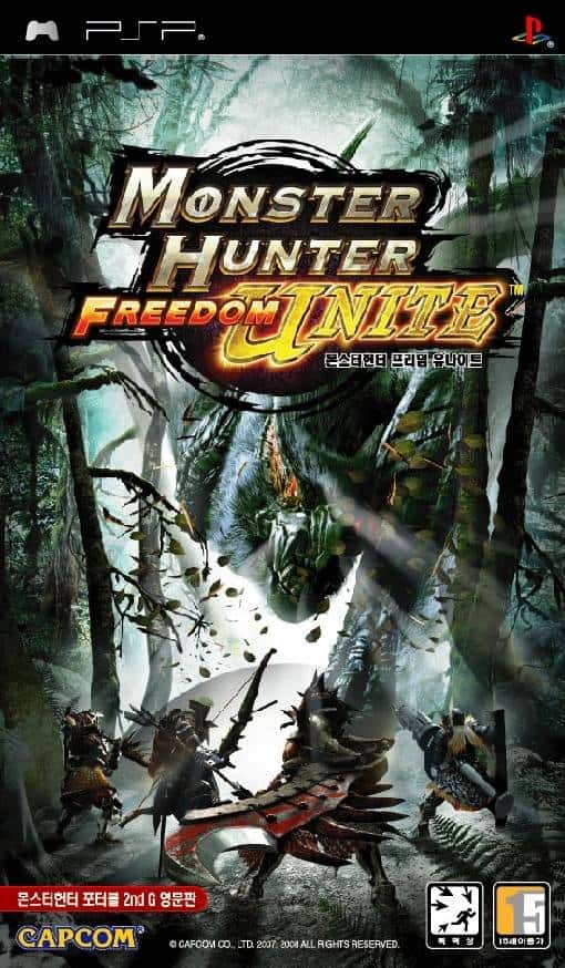 Los mejores juegos de rol de PSP - Monster Hunter Freedom Unite