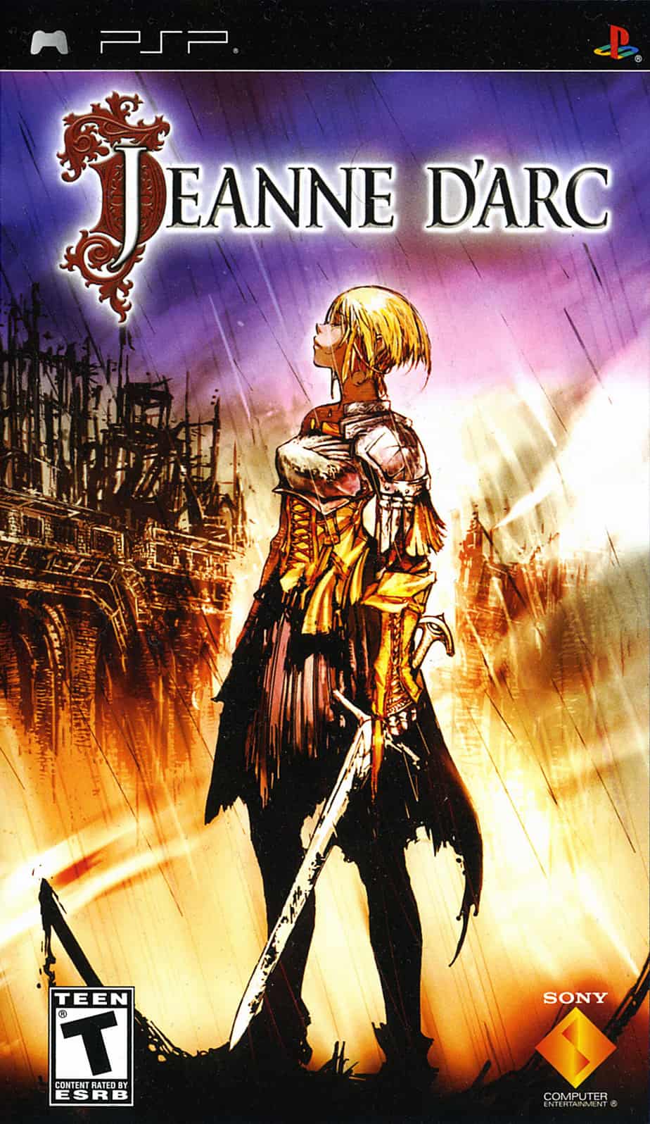 Los mejores juegos de rol de PSP - Jeanne D'Arc