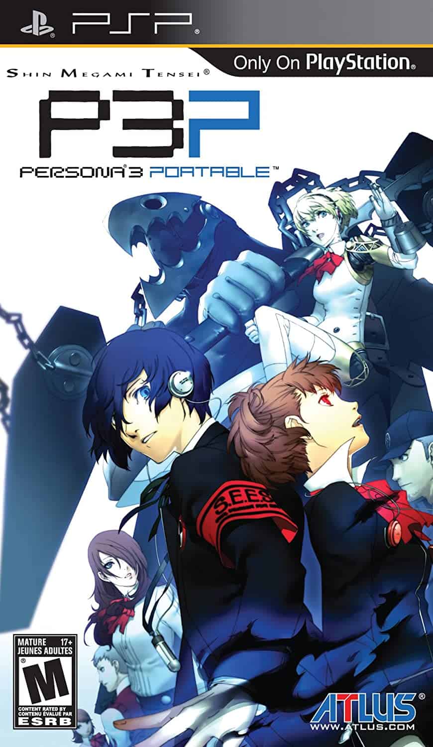 Los mejores juegos de rol de PSP - Persona 3