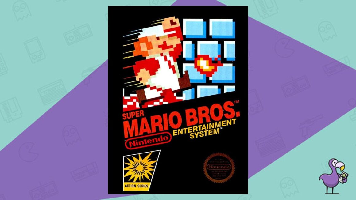 Los mejores juegos de NES - Super Mario Bros, estuche de juego