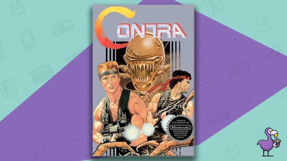 Los mejores juegos de NES - Caja del juego Contra