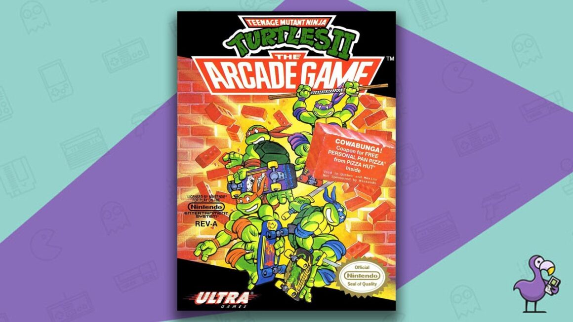 Los mejores juegos de NES - Teenage Mutant Ninja Turtles 2: The Arcade Game