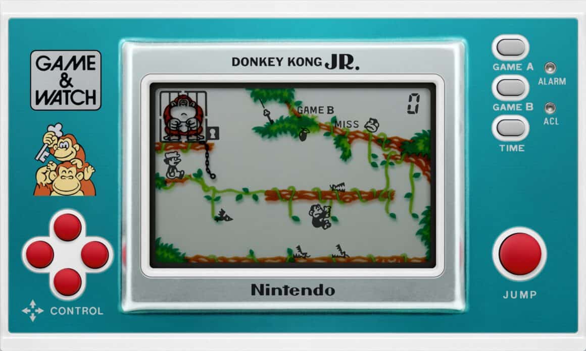 Donkey Kong Jr Nintendo portátil