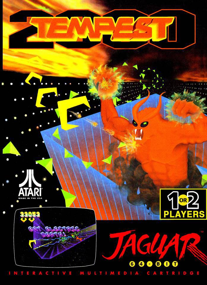 Los mejores juegos de Atari Jaguar - Tempest 2000
