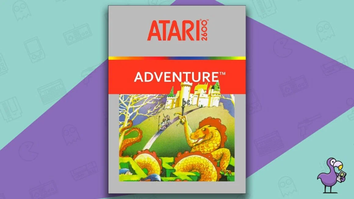 Los mejores juegos de Atari 2600 - Carátula del juego de aventuras