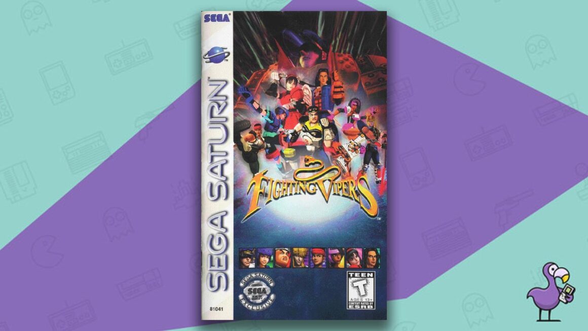 Los mejores juegos de Sega Saturn - Estuche del juego Fighting Vipers