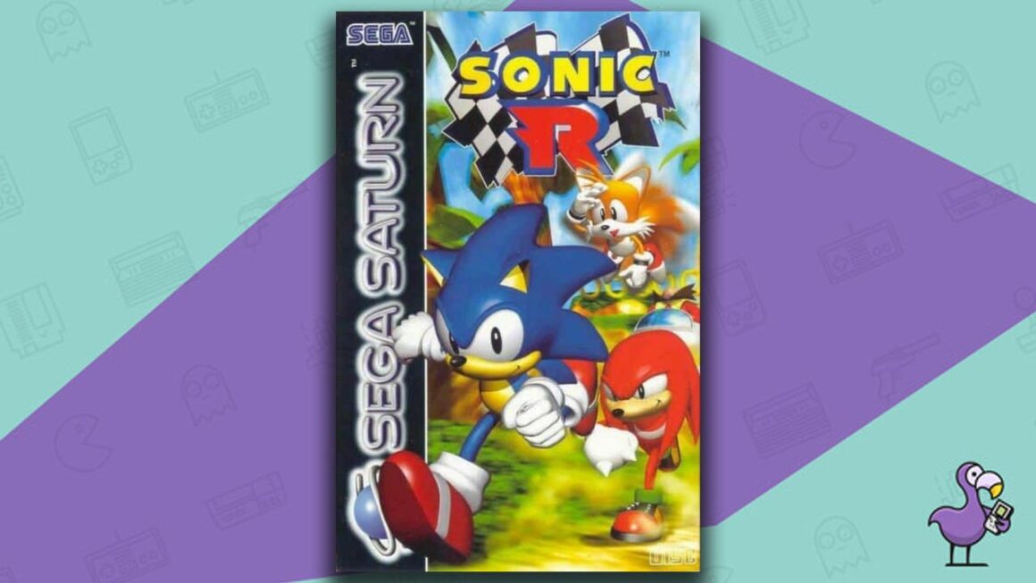 Los mejores juegos de Sega Saturn: arte de portada de Sonic R Game Case