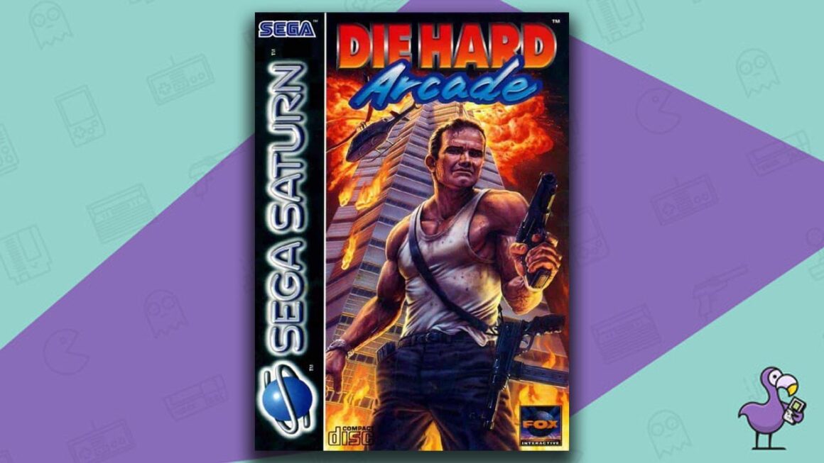 Los mejores juegos de Sega Saturn - Carátula del juego Die Hard Arcade