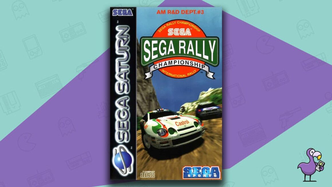 Los mejores juegos de Sega Saturn: portada del juego Sega Rally Championship