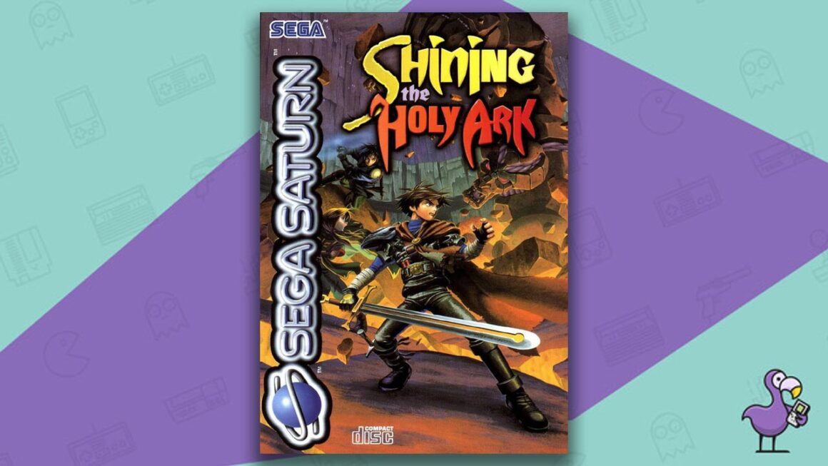 Los mejores juegos de Sega Saturn - Caja del juego Shining the holy Ark