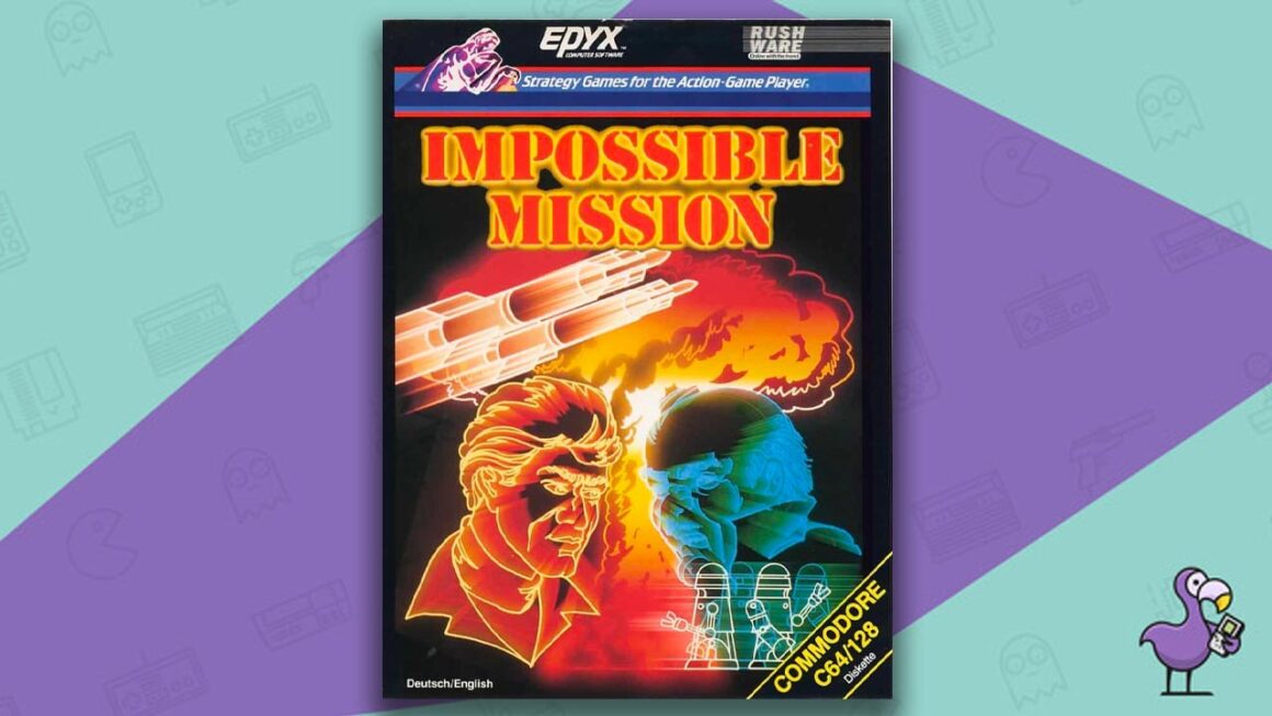 Los mejores juegos de Commodore 64 - Carátula del juego Impossible Mission