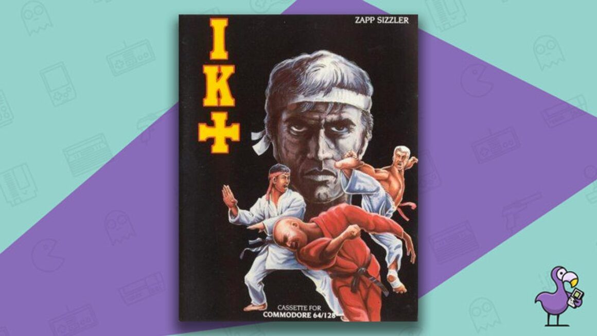 Los mejores juegos de Commodore 64 - International Karate + carátula del juego