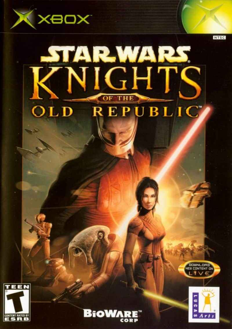 Knights Of The Old Republic: los mejores juegos originales de Xbox