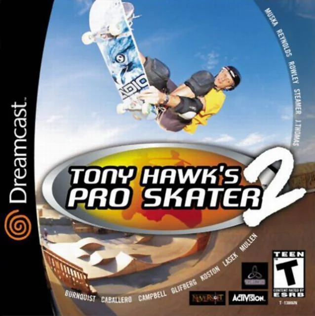 Los mejores juegos de Dreamcast - Tony Hawks Pro Skater 2