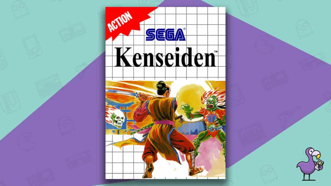 Best Master System Games - Estuche de juegos Kenseiden