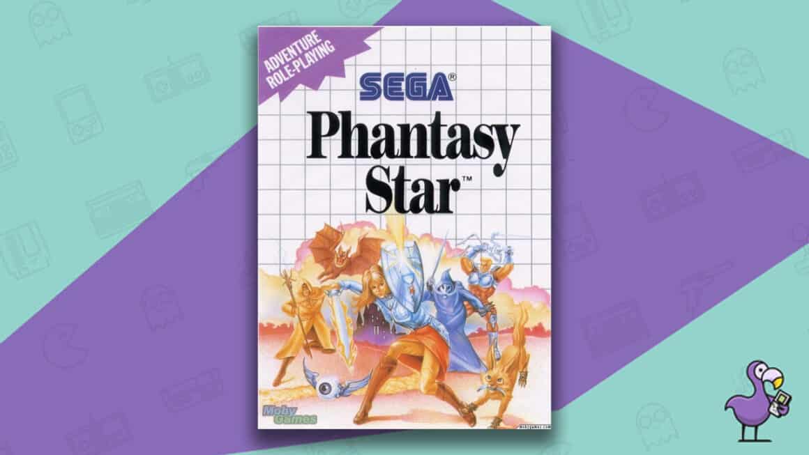 Los mejores juegos de Master System: portada del juego Phantasy Star